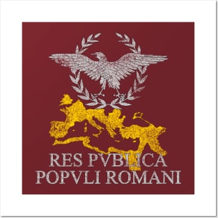 ROMAN EMPIRE MAP Posters and Art